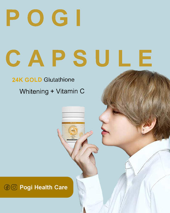 An advertisement poster for health product
