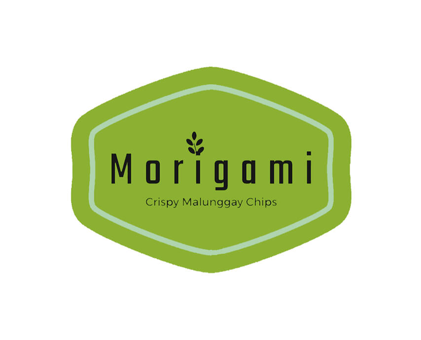 A brand logo for malunggay chips